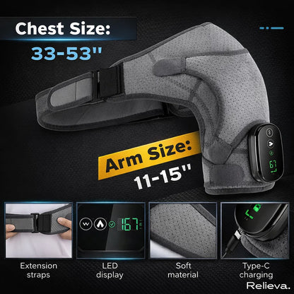 Relieva Malta Shoulder Heat Massager for Everyday Comfort and Relief
