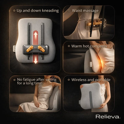 Relieva Premium Super Slim Deep tissue Back Massager