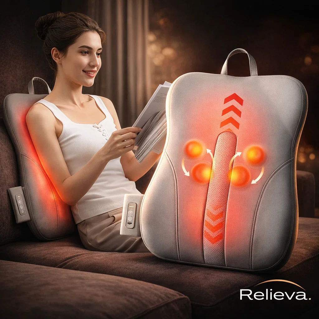 Relieva Premium Super Slim Deep tissue Back Massager