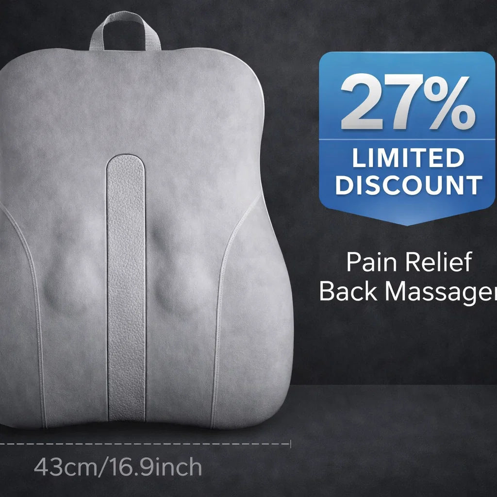 Relieva Premium Super Slim Deep tissue Back Massager