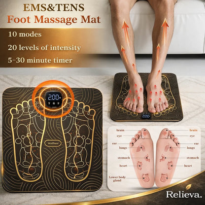 🦶 EMS Foot Massager - Serħan għas-Saqajn Tiegħek f’Minuti