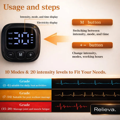 🦶 EMS Foot Massager - Serħan għas-Saqajn Tiegħek f’Minuti