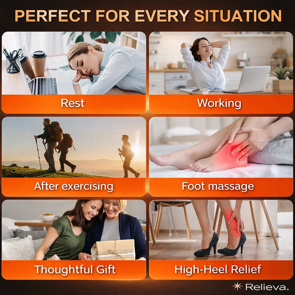 🦶 EMS Foot Massager - Serħan għas-Saqajn Tiegħek f’Minuti