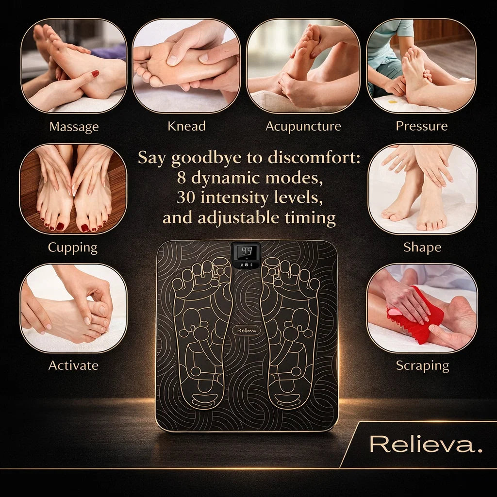 🦶 EMS Foot Massager - Serħan għas-Saqajn Tiegħek f’Minuti